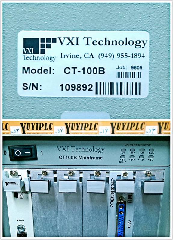 Vxi Technology Ct 100b Vxibus Mainframe Controller Plc Dcs Servo